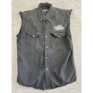 Sturgis Bike Week 2008 Shirt Mens Medium Live To Ride‎ Sleeveless Biker Vest
